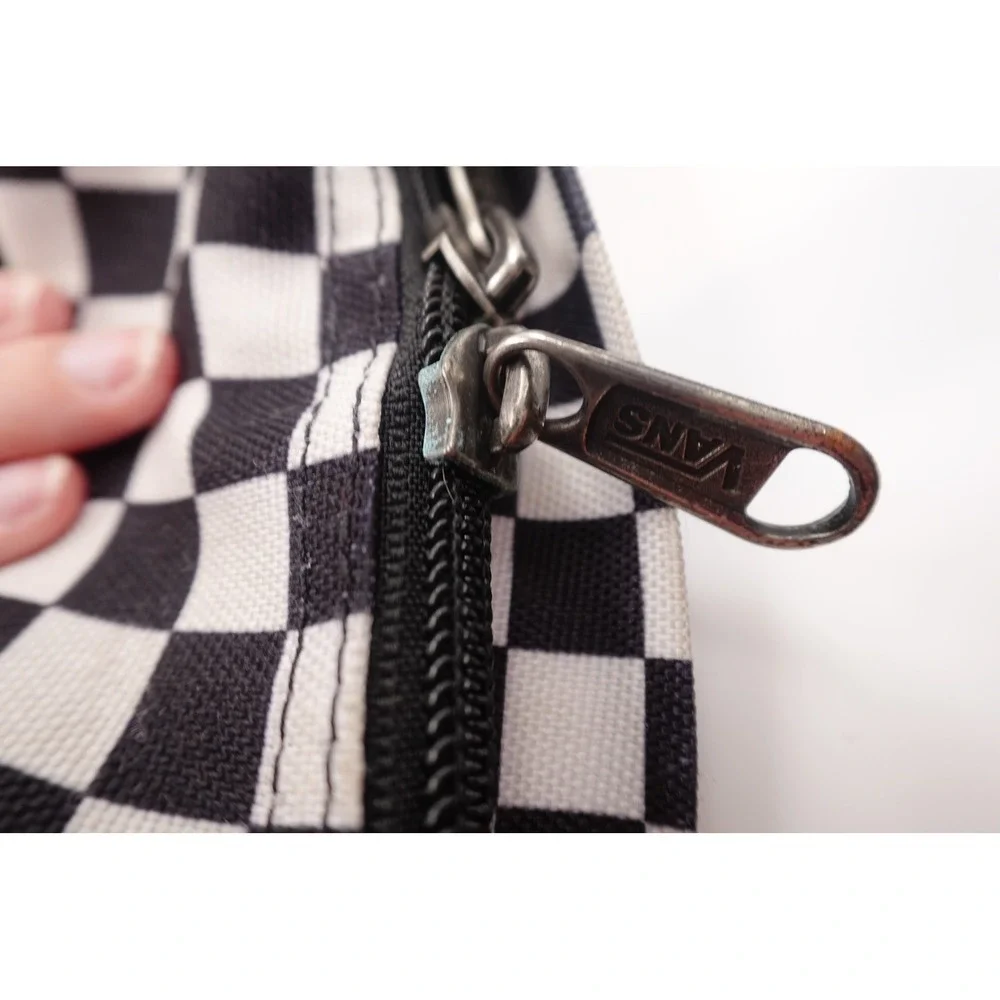 Y2K Skater Grunge Checkered Backpack Vans Old Skool 22L Checkerboard School Bag